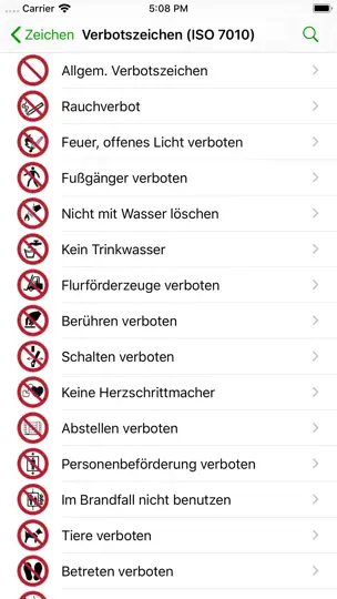 Screenshot von Zeichen auf dem iPhone 2