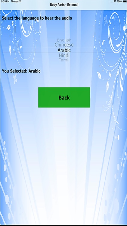 Body Parts - Middle and Asia