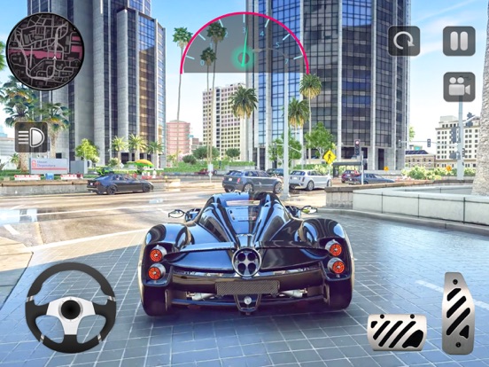Traffic Driving Car Sim 2023 iPad app afbeelding 4