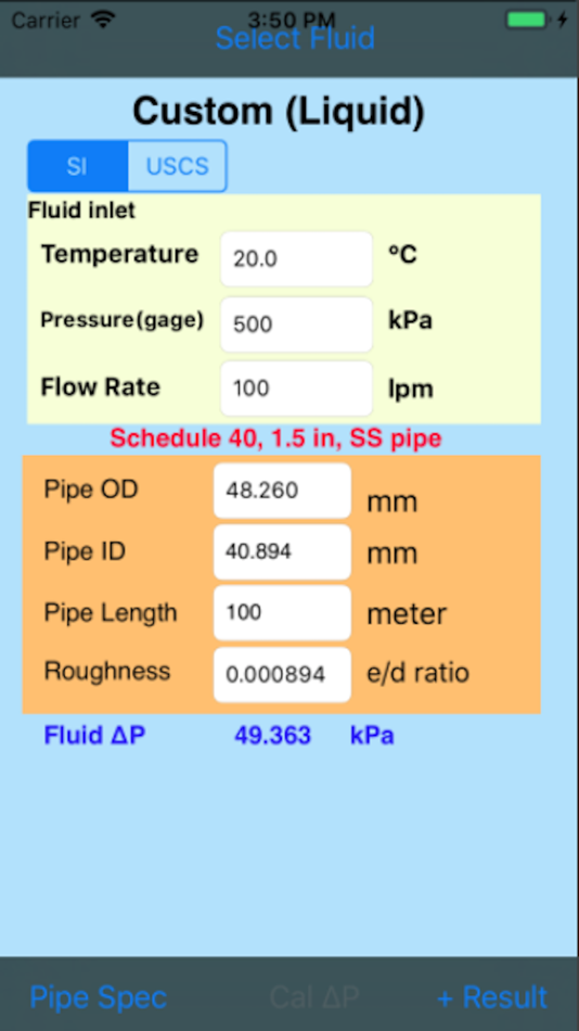 #9. Fluid Pressure Drop (iOS) Bởi: Kaup Shenoy Associates