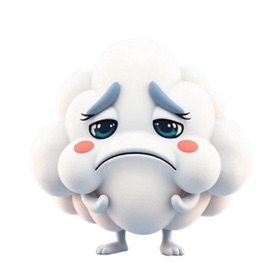 Grumpy Cloud Stickers