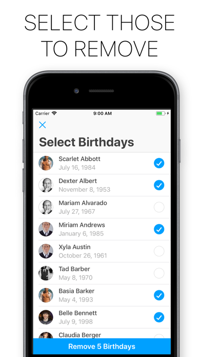 Screenshot #3 pour Nettoyage des contacts
