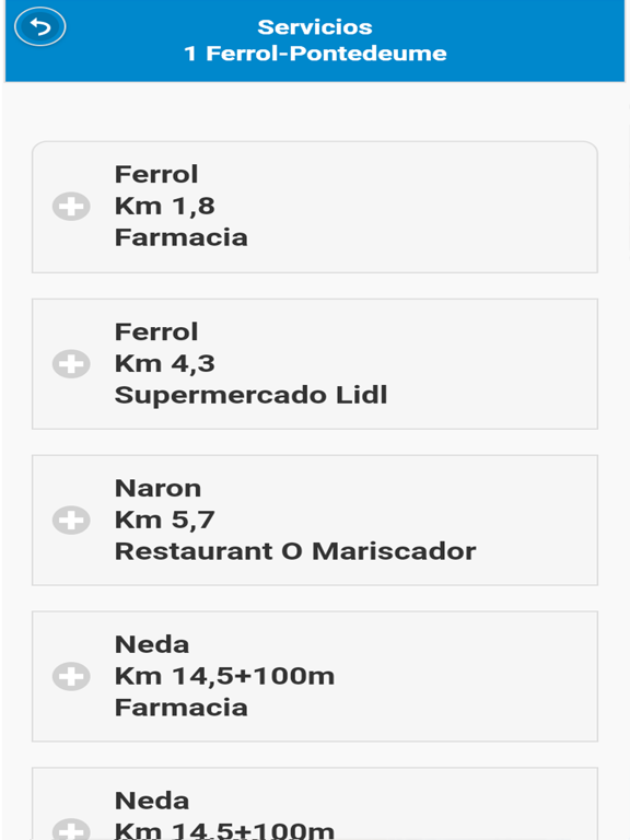 Camino Ingles BASIC iPad screenshot 5 - Travel app