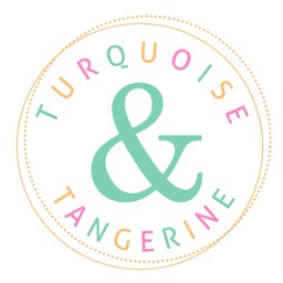 Turquoise and Tangerine