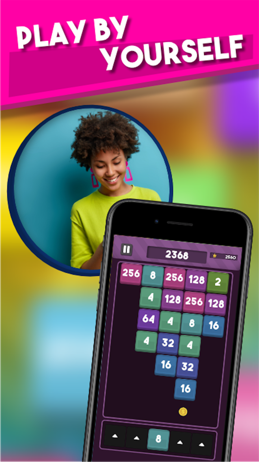 #3. 2048 Match Shooter (iOS) 由: Stoked Productions PTY LTD