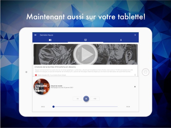 Screenshot #4 pour Quebec Nouvelles, Podcasts, TV