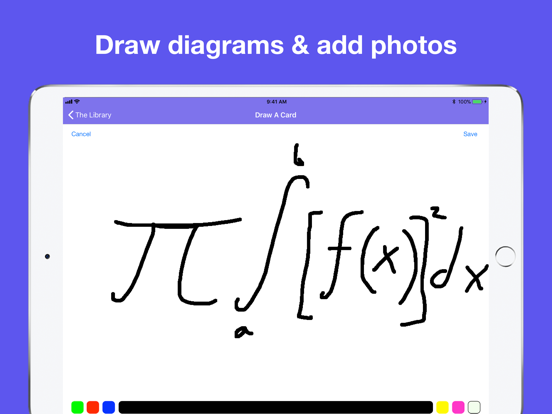 SwiftCard: Flashcard Maker iPad screenshot 4 - Education app