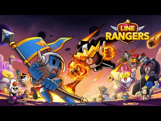 LINE Rangers iPad app afbeelding 5