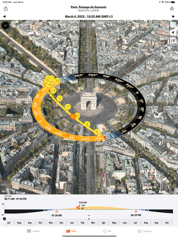 Screenshot #5 pour Sun Tracker AR