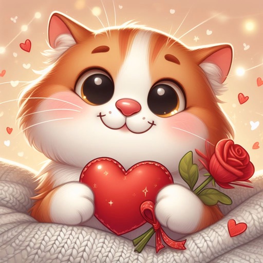 Pretty Cat Stickers pack icon