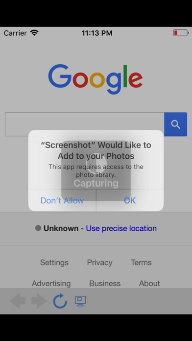 App screenshot
