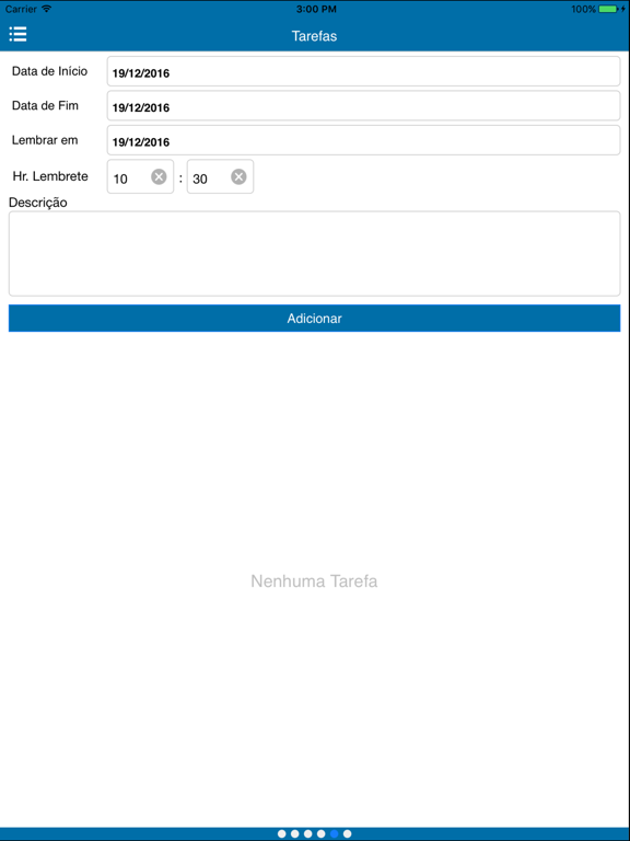 RPPA Monitoria iPad screenshot 4 - Productivity app