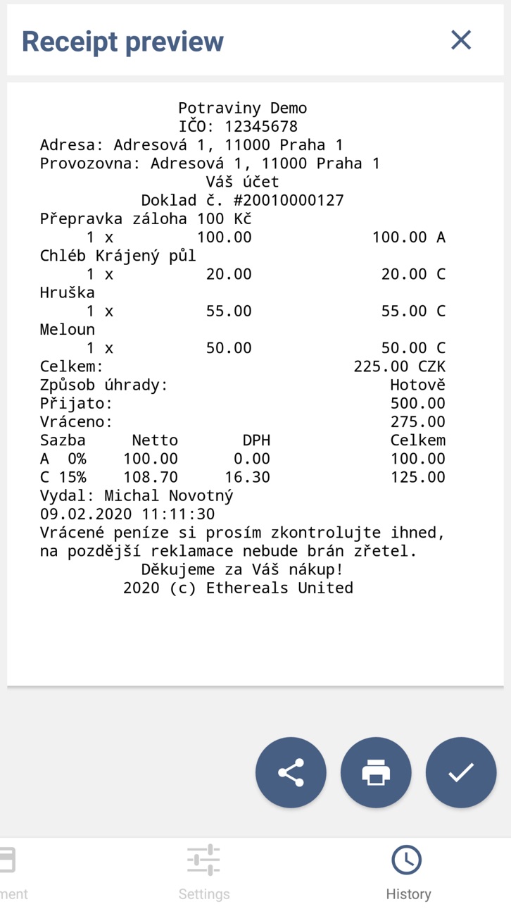 iPhone screenshot