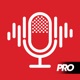 Audio Recorder Pro and Editor app icon - Business app for iPhone
