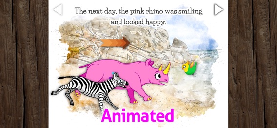 Pink Rhino. Kids Animal Storyのおすすめ画像5