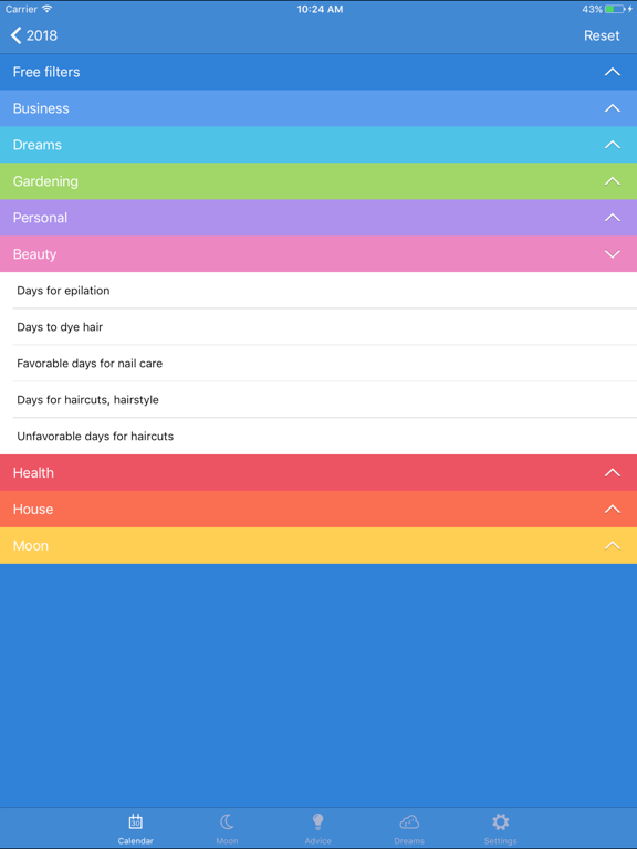 Screenshot #5 pour Moon Days Calendar