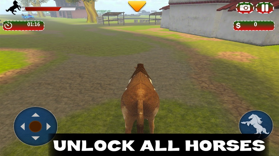 #2. Horse Simulator 3D Games 2024 (iOS) By: Girish Kumar