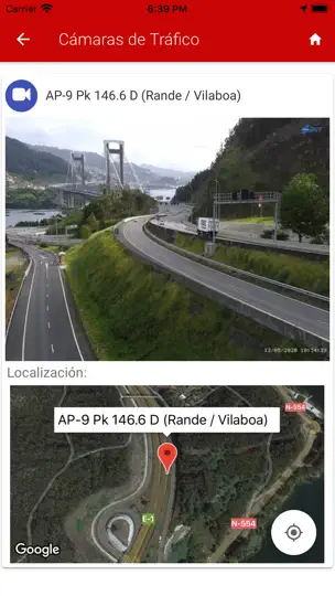 Captura de pantalla de Vigo App - Concello De Vigo en iPhone 5