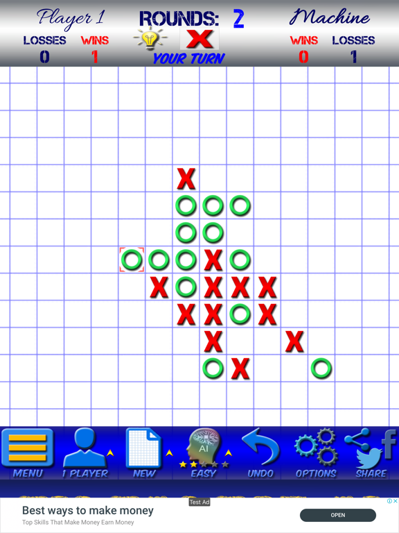 Screenshot #4 pour Tic Tac Toe AI - 5 in a row
