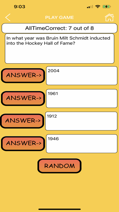 Trivia Game for Bruins Fans Screenshot