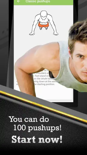 100 Pushups Be Stronger screenshot 1