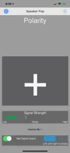 Speaker Polarity screenshot #1 for iPhone