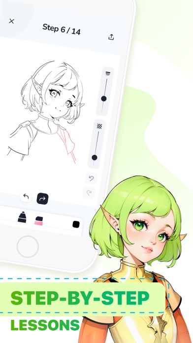 Drawing Anime: Kawaii Art Tool Screenshot