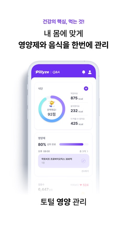 필라이즈 - 다이어트, 식단, 혈당, 영양제 기록/관리 screenshot-3