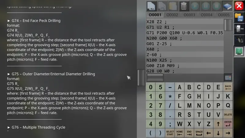 CNC Lathe Simulator screenshot 7 of 10