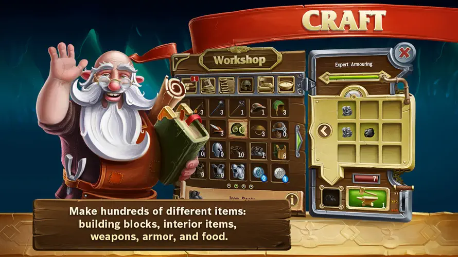Craft The World-Pocket Edition screenshot 1