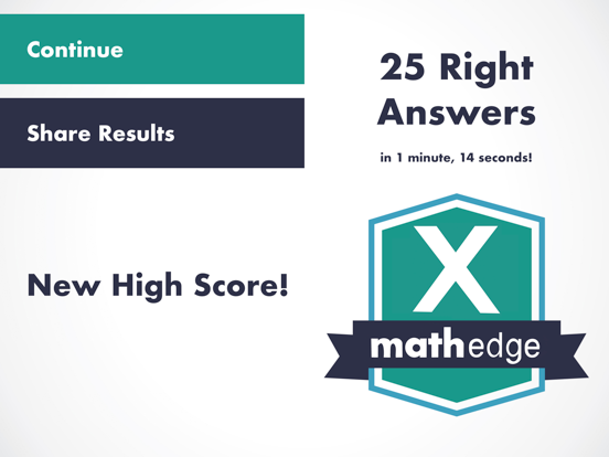 MathEdge Multiplication Kids iPad screenshot