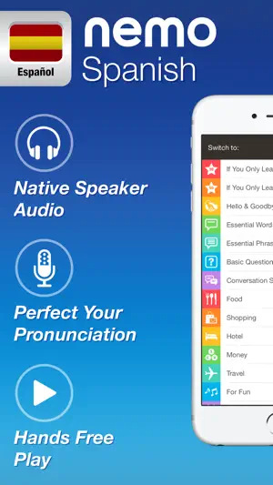 Spanish by Nemo screenshot 1