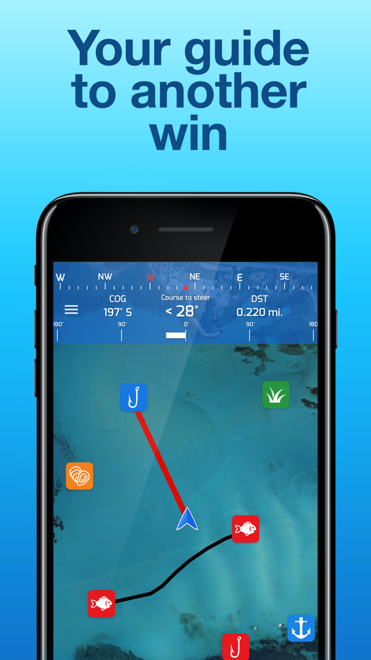 #6. Fishing Points: Map & Forecast (iOS) By: Fishing Points d.o.o.