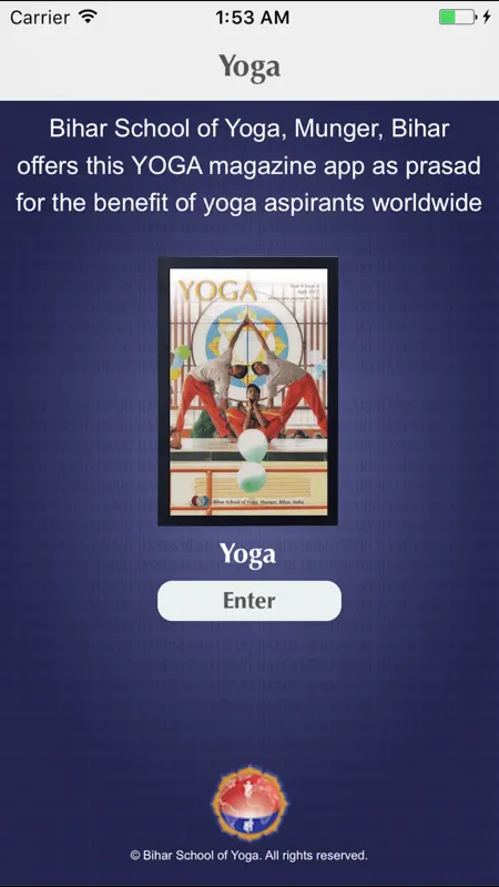 YOGA Magazine screenshot 1 of 3