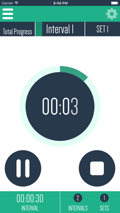 Universal Training Timer Screenshot