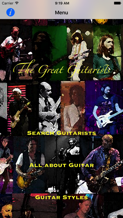 The Great Guitarists Screenshot