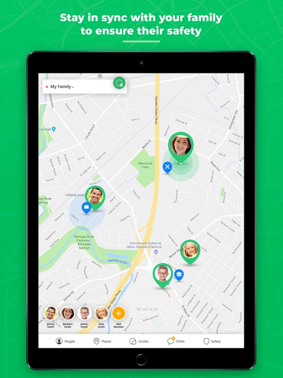 Screenshot #1 for Briive: Location Tracker GPS
