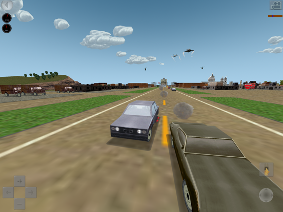 Mad Road 3D Lite - Car game iPad screenshot