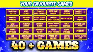 Multi Hand Video Poker & Bingo screenshot 1