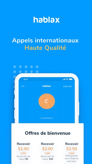 Screenshot #1 pour Hablax: Mobile Recharges