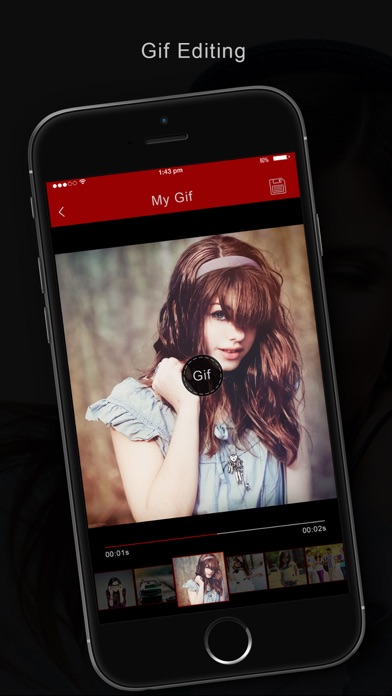 Screenshot #2 pour GIF Maker - Gif picture creato