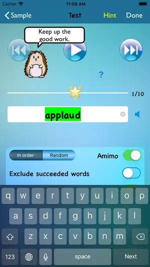 TurboWords Spelling screenshot 2