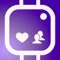 LikesGauge app helps you track progress of your last post/reel on Instagram