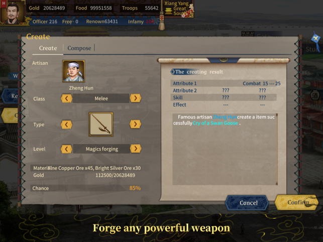 Captura de pantalla de ThreeKingdoms The Last Warlord
