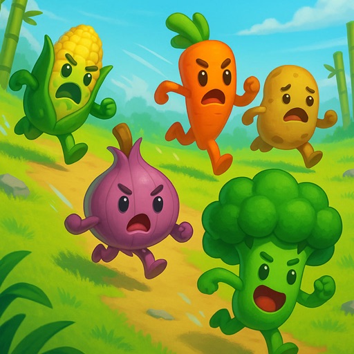Veggie Tag : Rotten Chase 3D