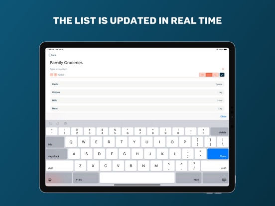 Screenshot #6 pour Family Grocery Lists & Meals