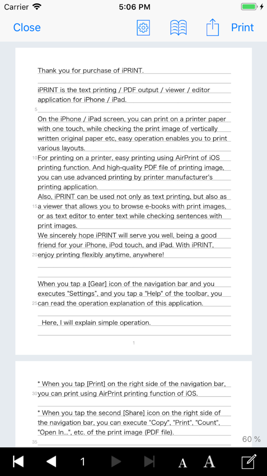 #1. iPRINT - Text Printing (iOS) 由: LIGHT,WAY.