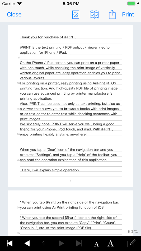 iPRINT - Text Printing - 1.1 - (iOS)