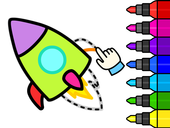 Kleuren spelletjes voor kinder iPad app afbeelding 4