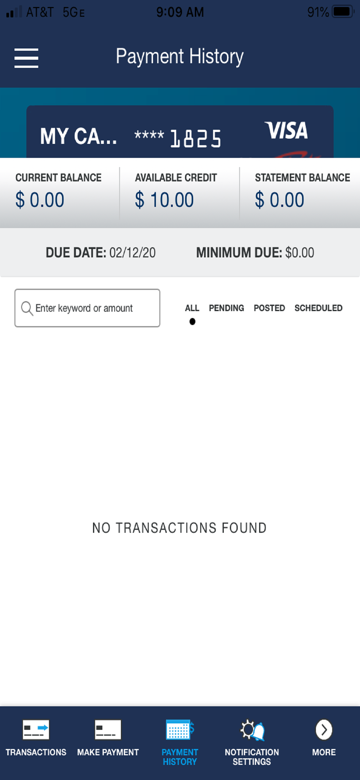 FFFCU Visa